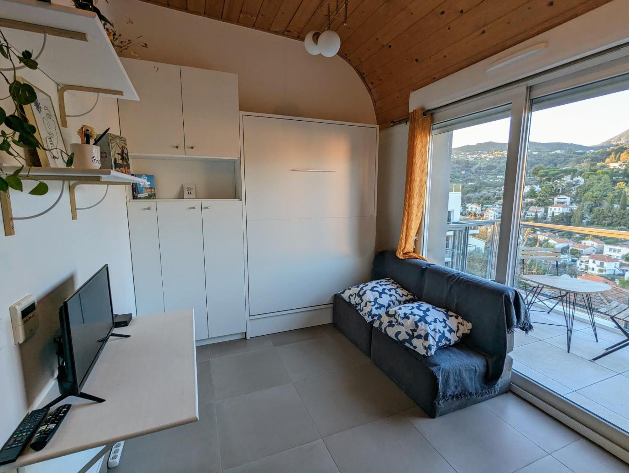 Studio Calme Avec Vue Degagee 尼斯 外观 照片