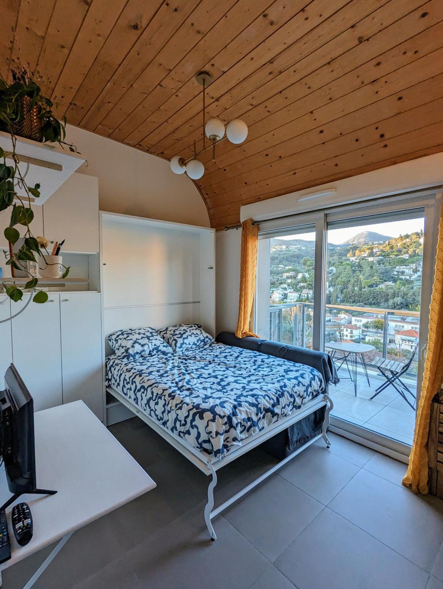Studio Calme Avec Vue Degagee 尼斯 外观 照片